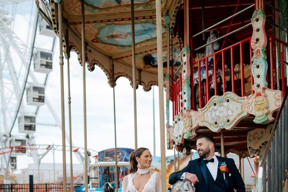 Couple Steel Pier