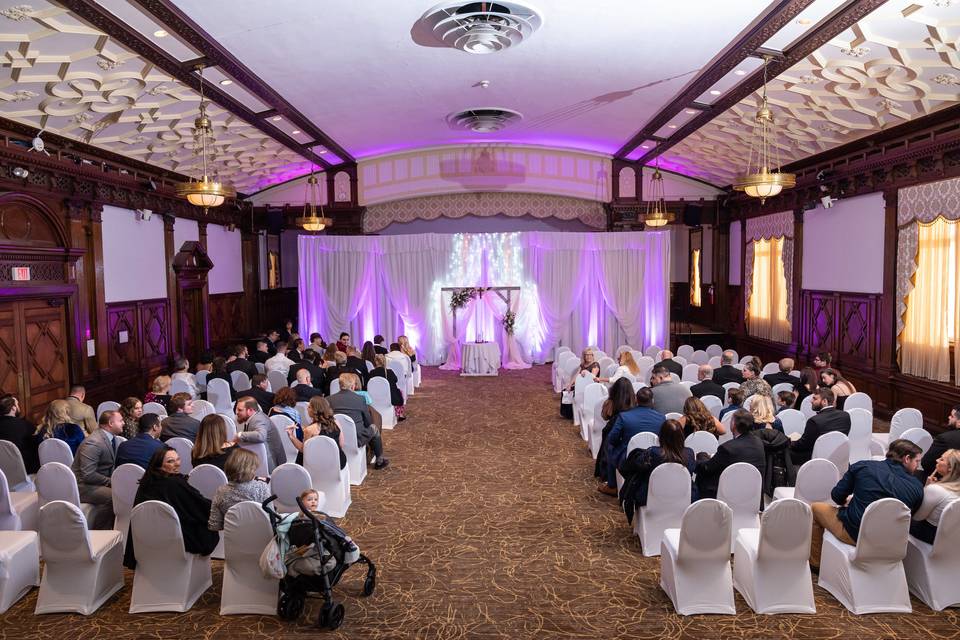 Ceremony in Starlight Ballroom