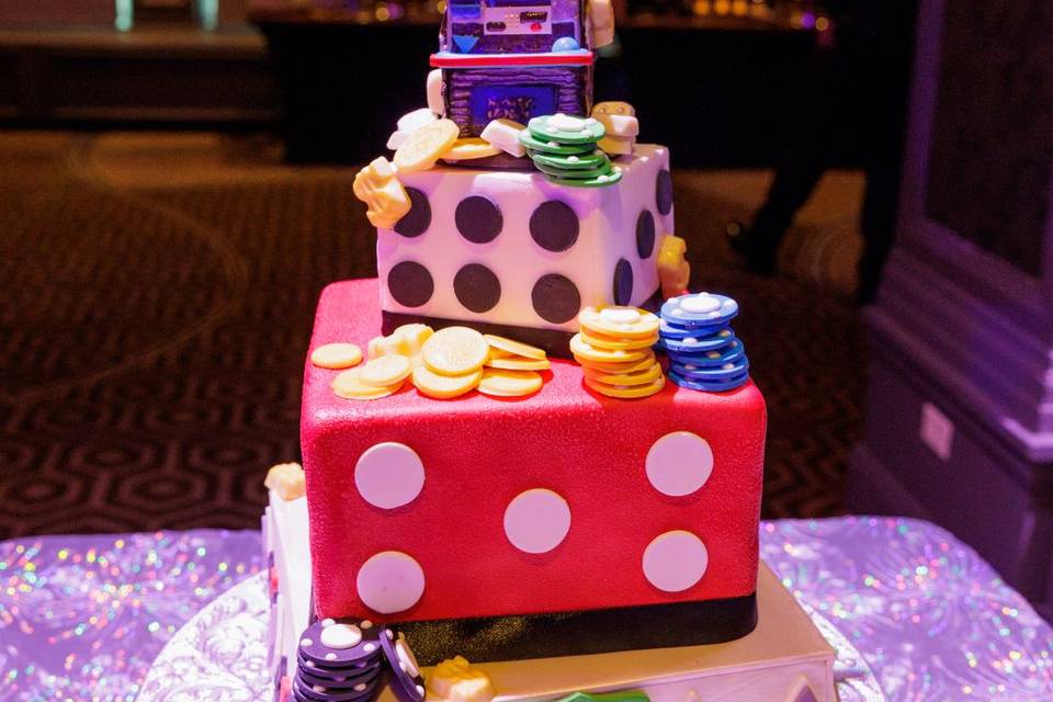 Slot Machine Ice Carving