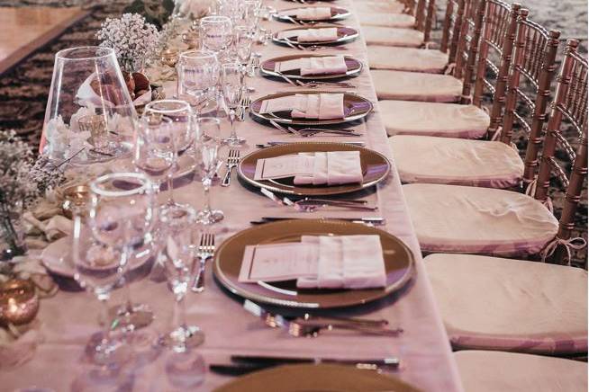 Table Setup - Ocean Ballroom