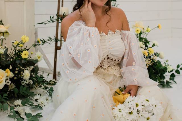 Bridal Portait indoors