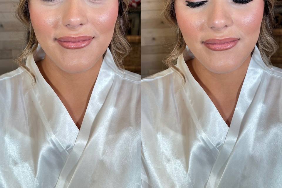 Bridal Glam traditional applic