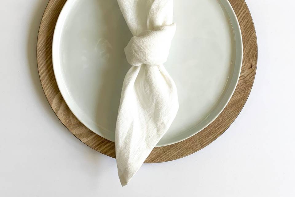 Linen napkins