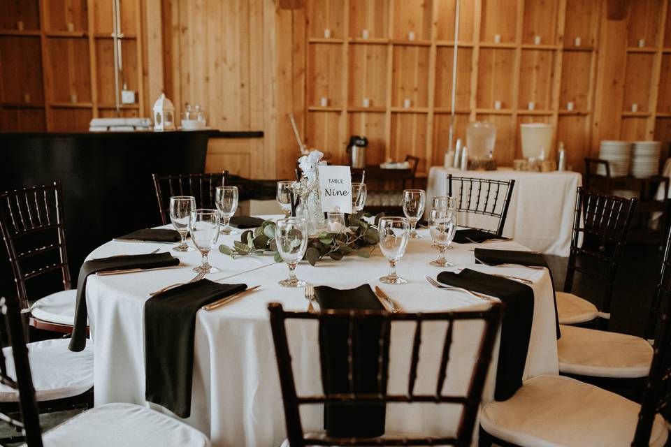 Table Set Up