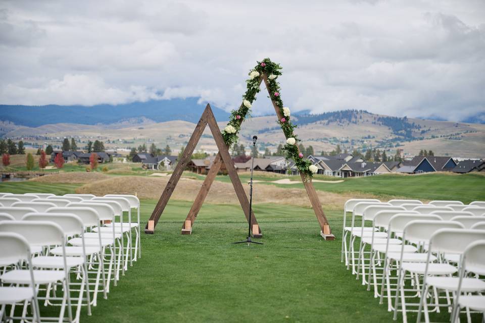 Venue Owned Mountain Arch
