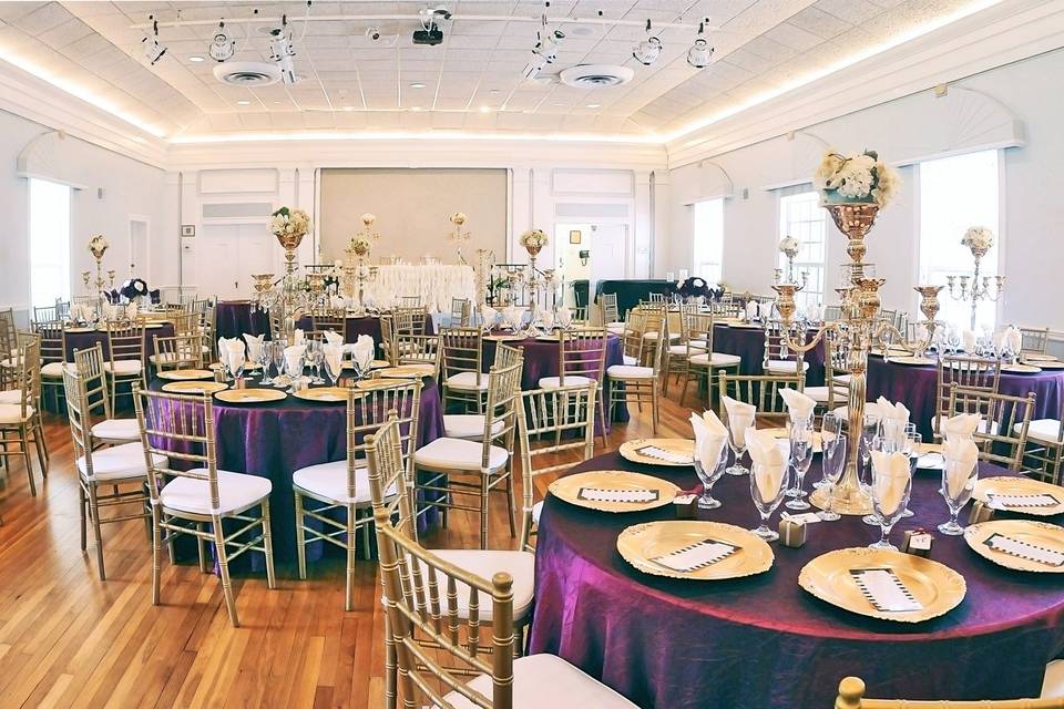 Elegant reception space