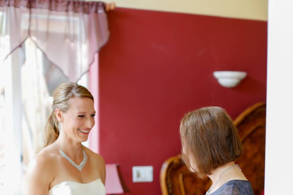 Bride and Celebrant