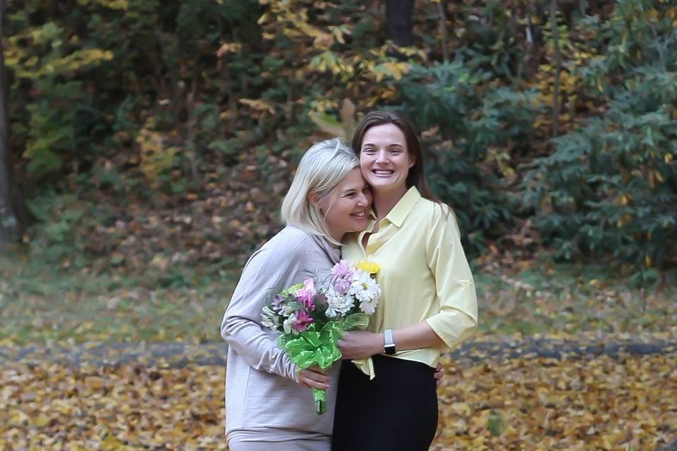Mother and daughter