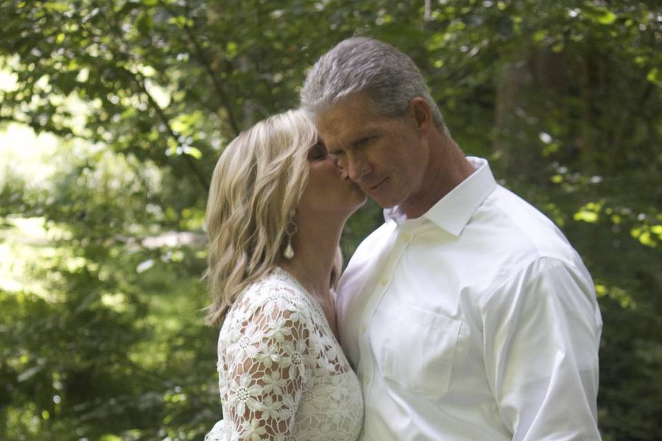 The happy couple