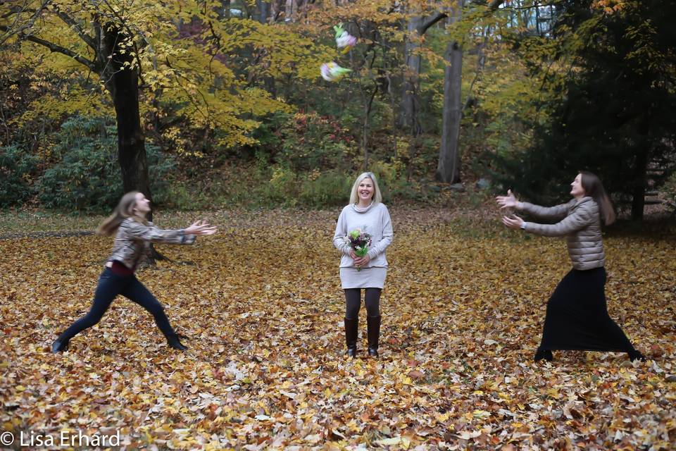 Flower toss