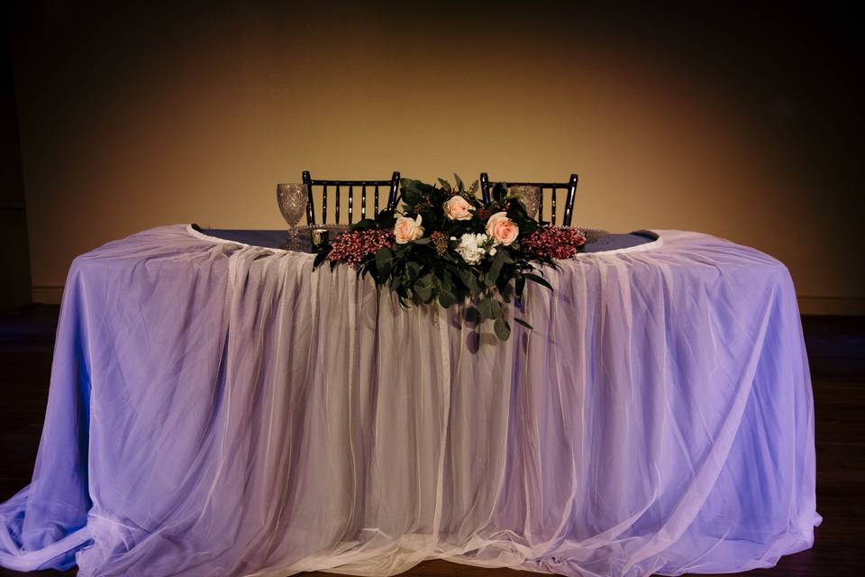 Sweetheart table