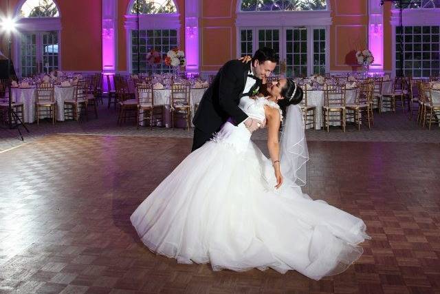 Couple dancing