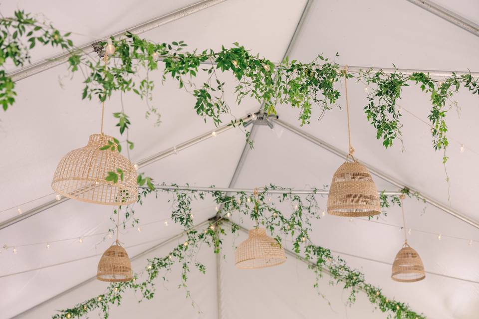 Tent greenery