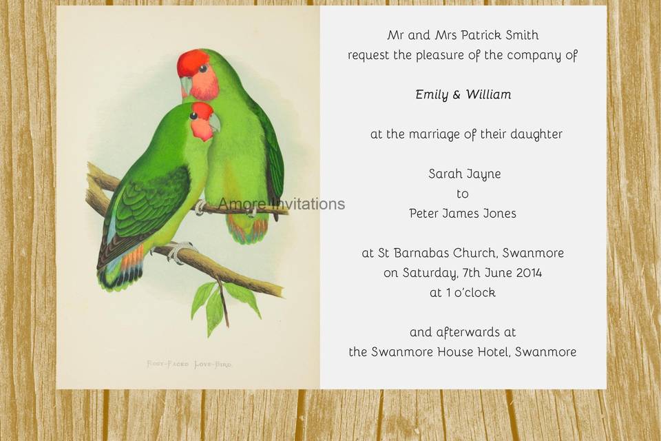 Amore Invitations