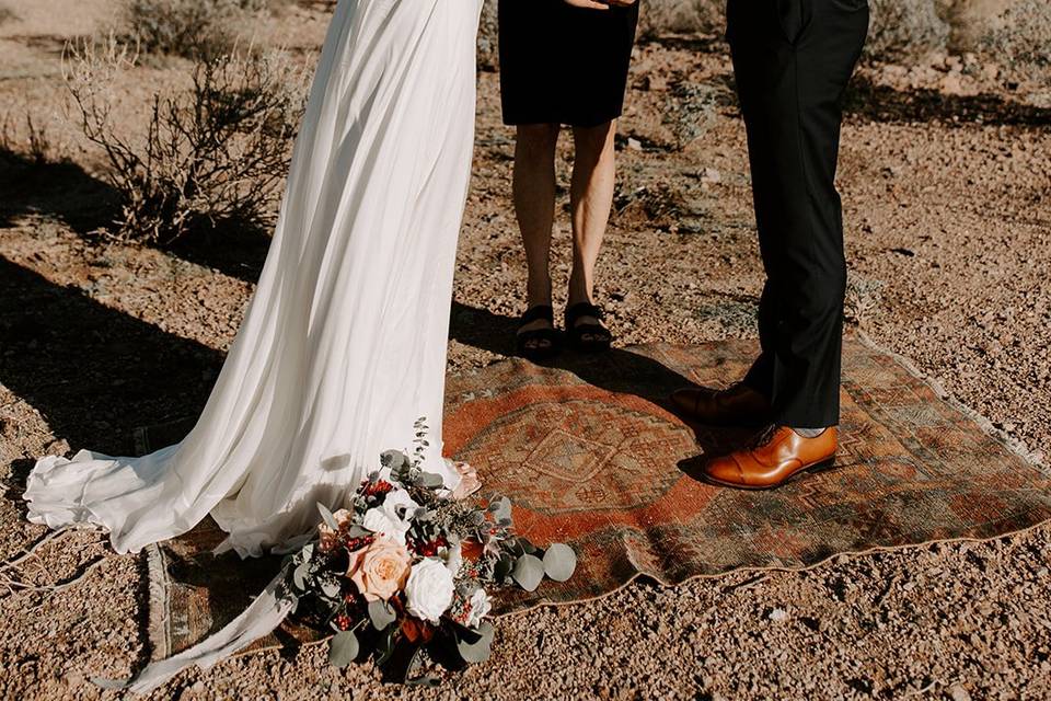 Superstition Mts elopement