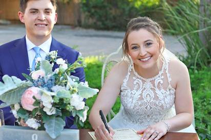 The new Mr. and Mrs.