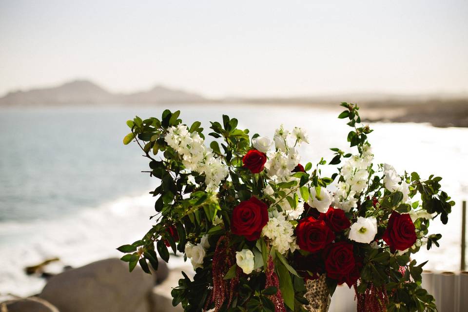 Flowers for ceremony