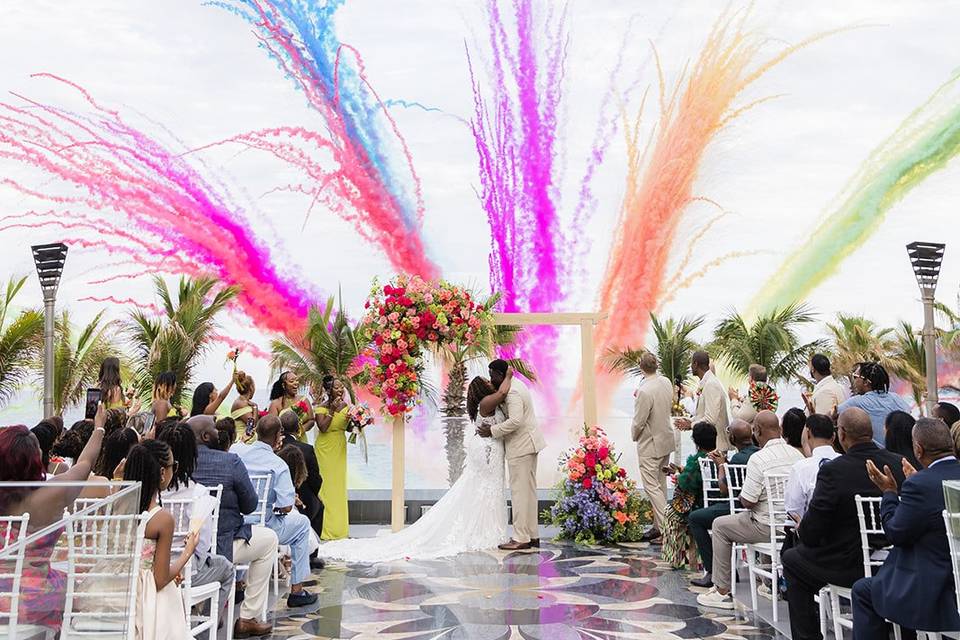 Bride and Groom Ceremony
