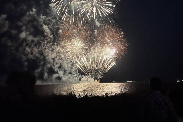 Fireworks on the Bay
