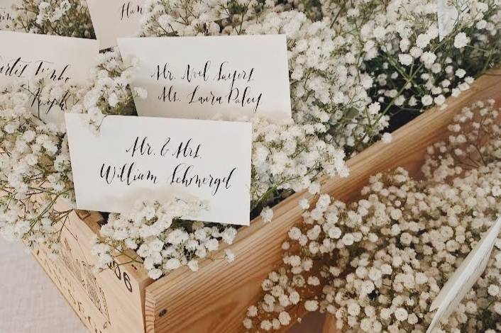 Pretty place cards