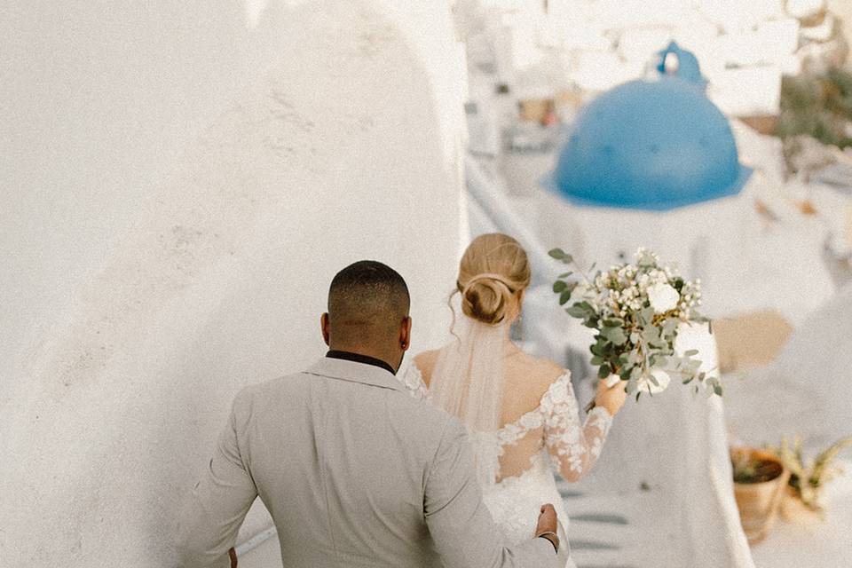 Santorini Destination Wedding