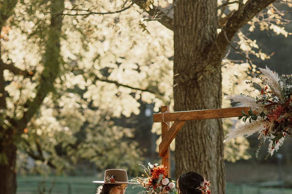 LGBTQ Wedding couple