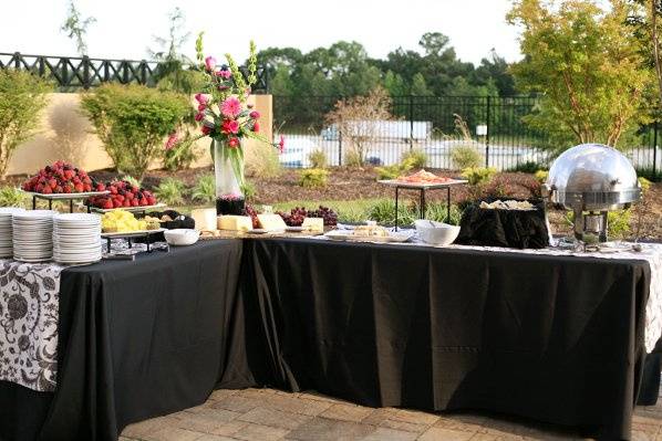 Outdoor Set up @ Courtyard Mcdonough Hotel