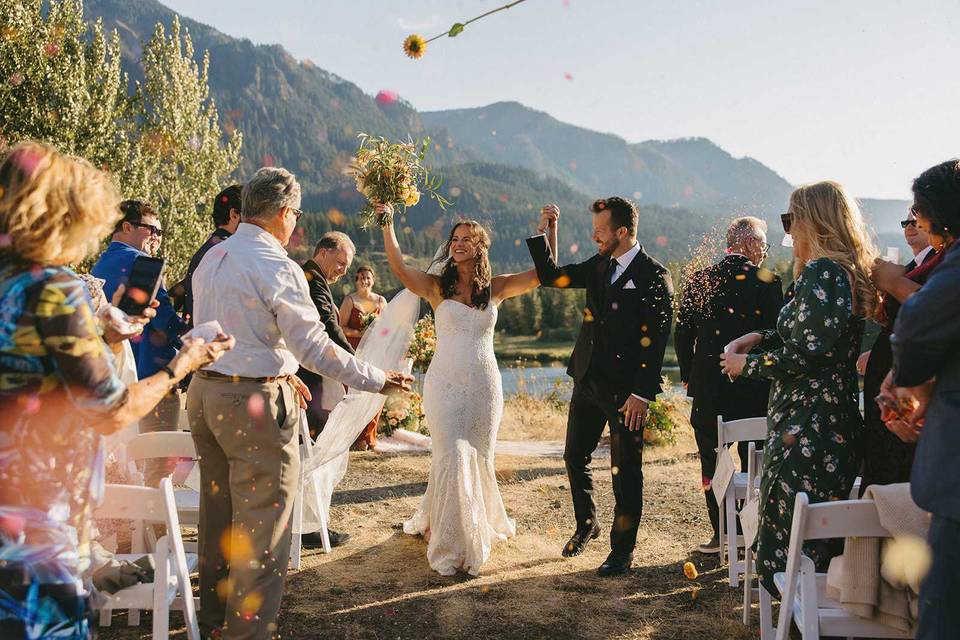Ceremony at The Cove