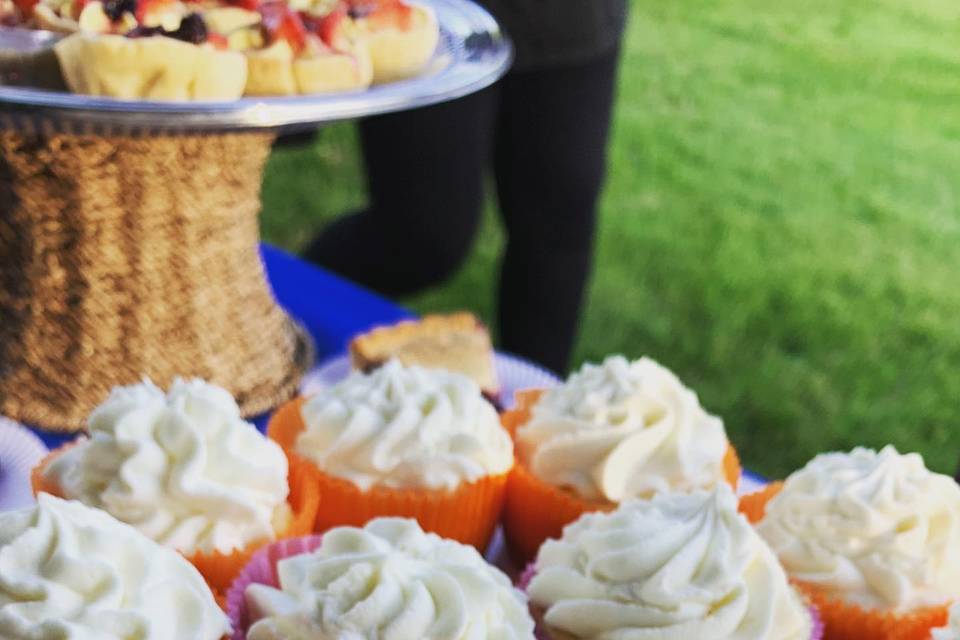 Chocolate and Vanilla Cupcakes