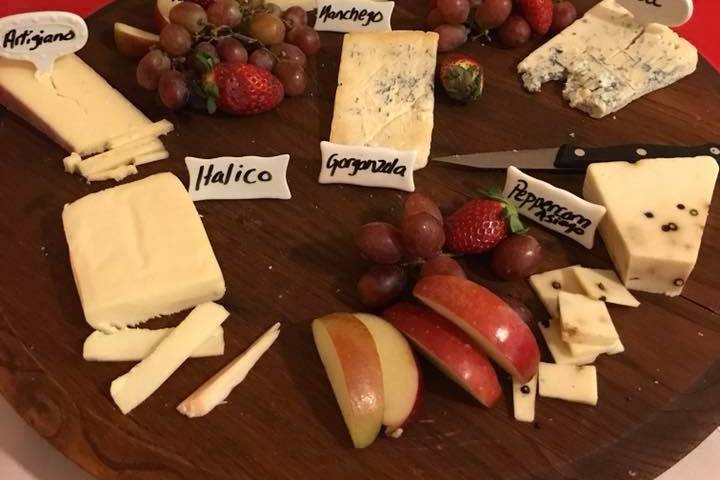 Fruit and Cheese Board