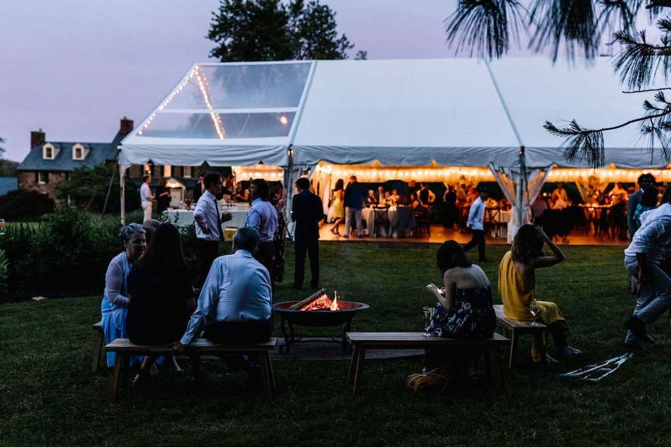 Fire pit, Pavilion, Estate