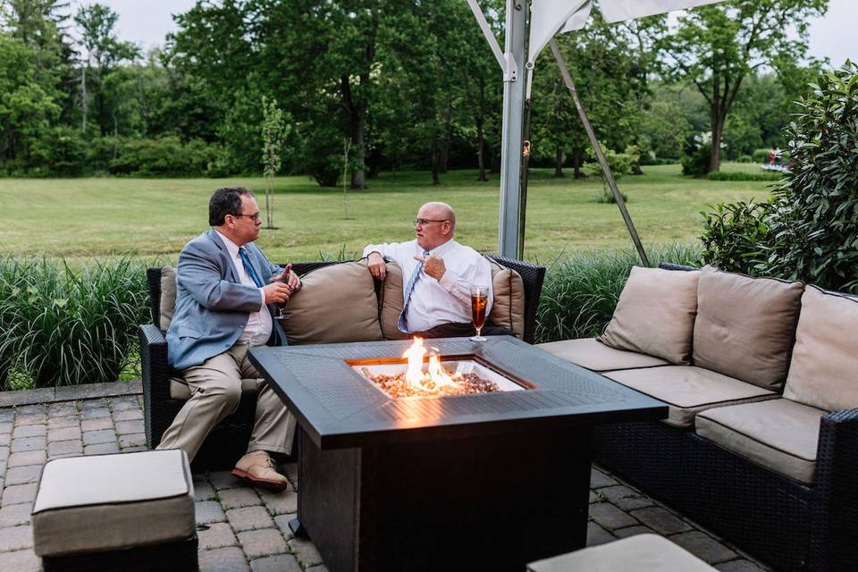 Lounge on the Pavilion patio