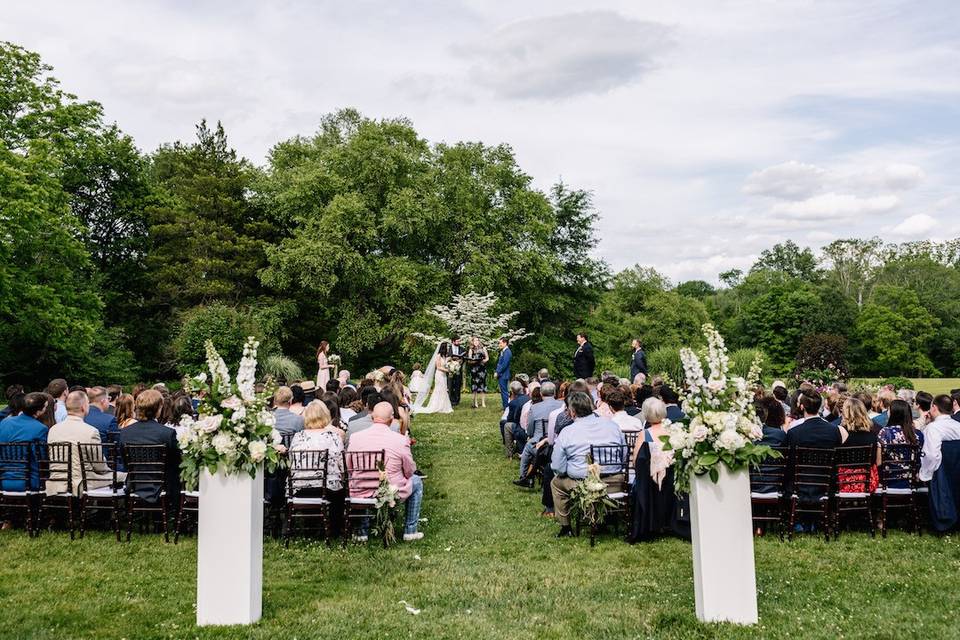 Outdoor ceremony