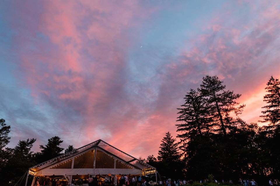 Skies over Estate Pavilion