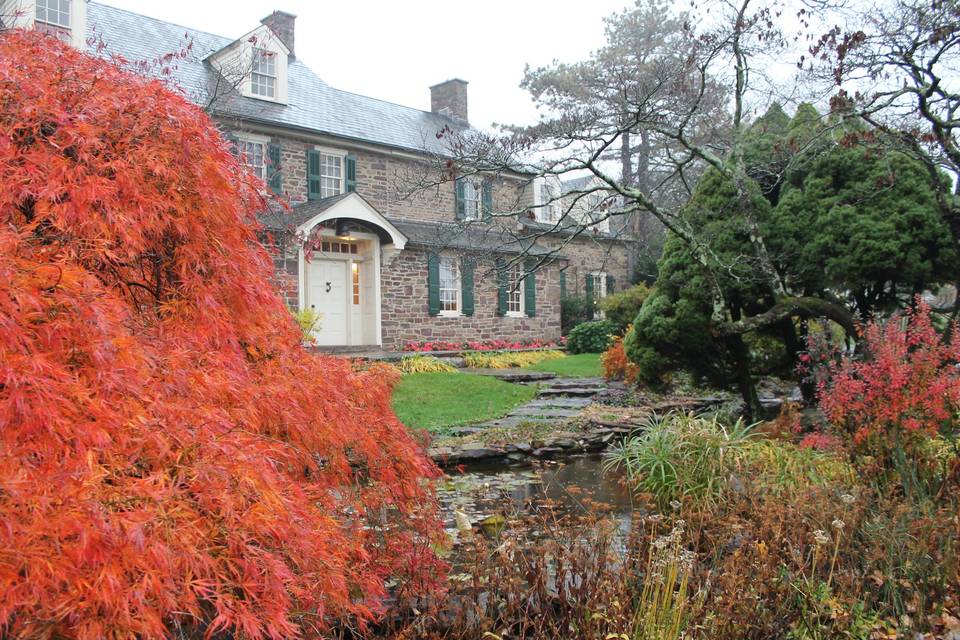 Pearl S. Buck Estate patio