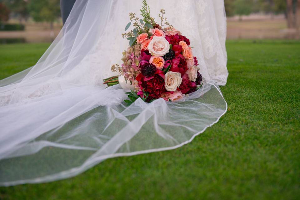 Garden Bridal Bouquet