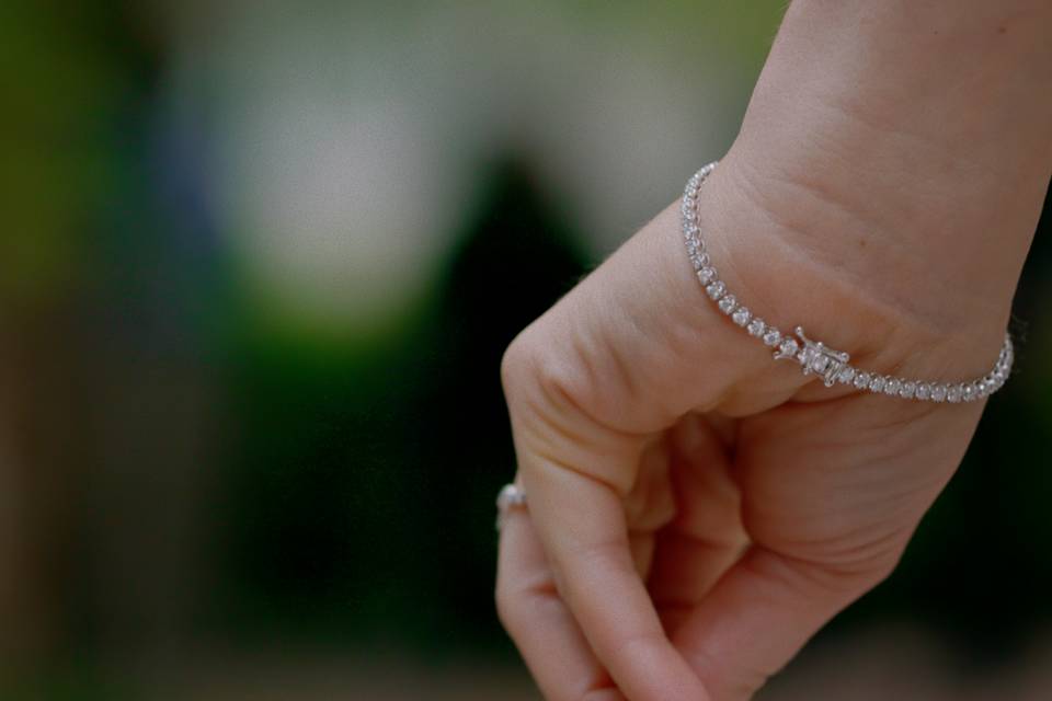 Bridal jewelry bracelet