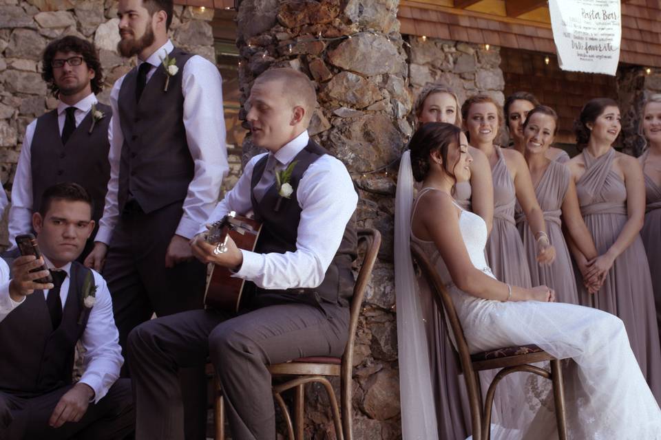 Bridal party original song