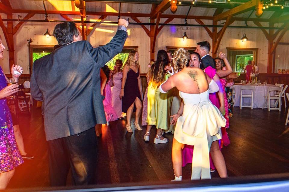 Guest dancing