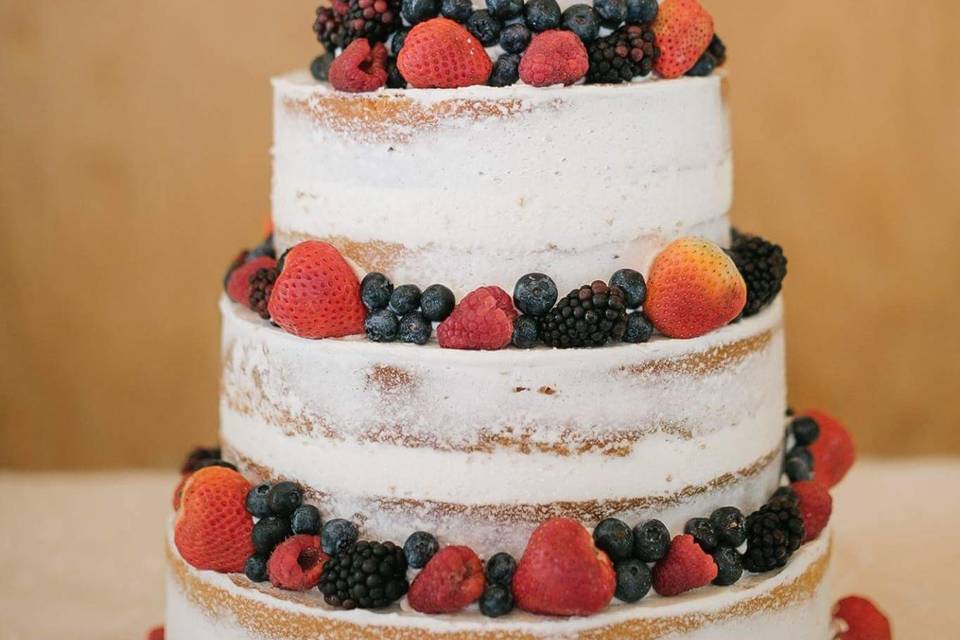 Rustic Berry Wedding