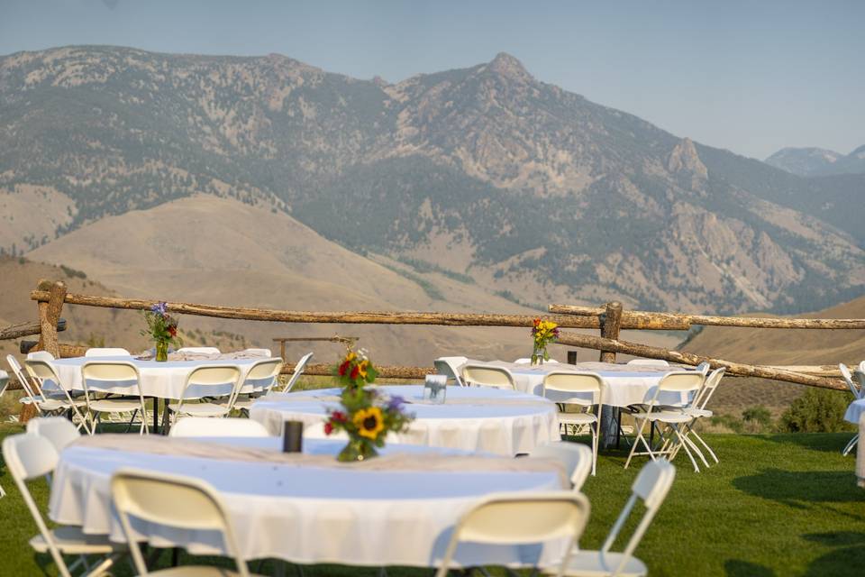 Outdoor reception