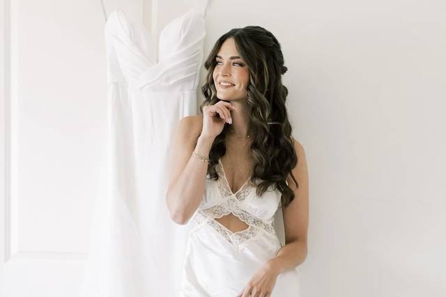 Bride's Hair and Makeup