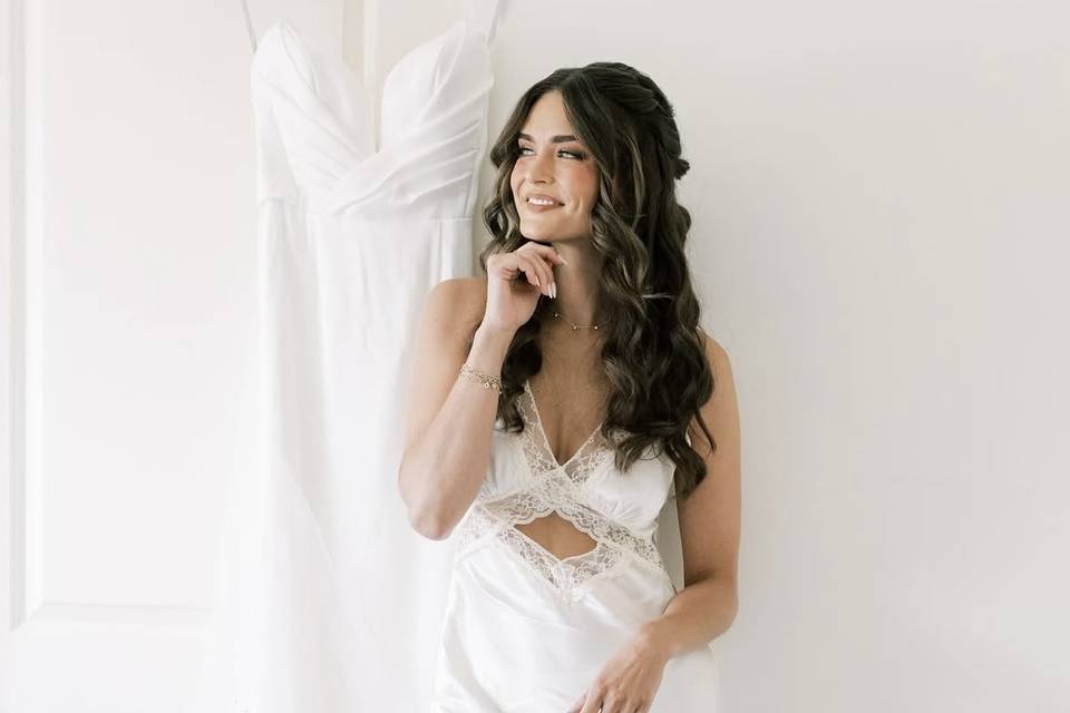 Bride's Hair and Makeup