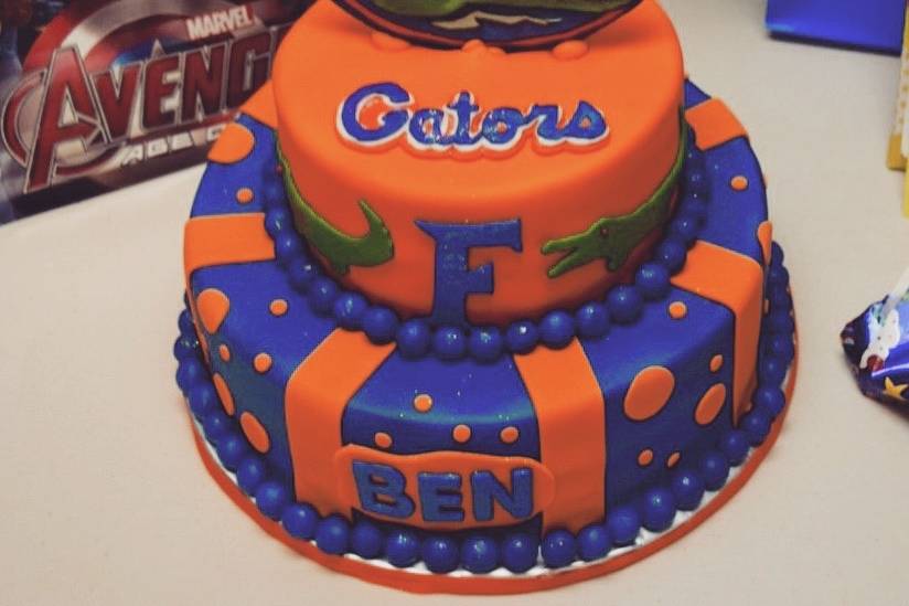 Gator cake
