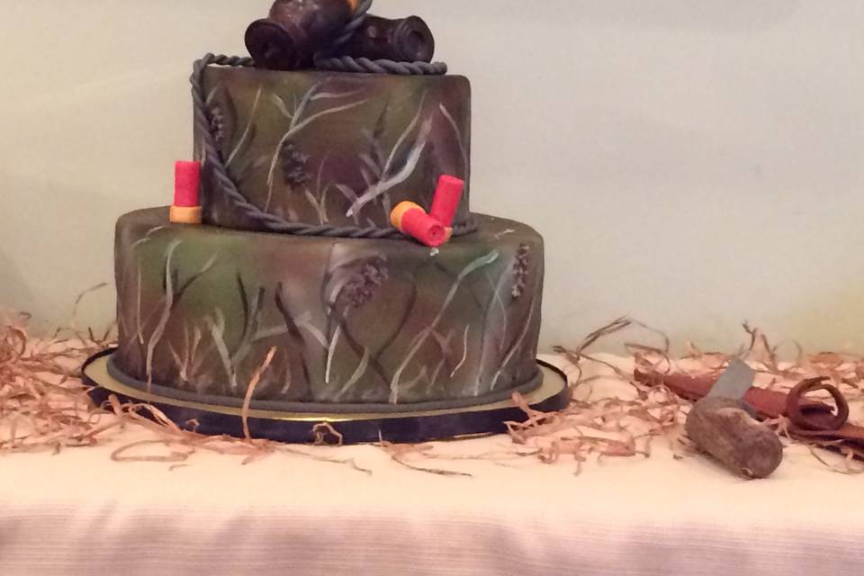 Hunting cake