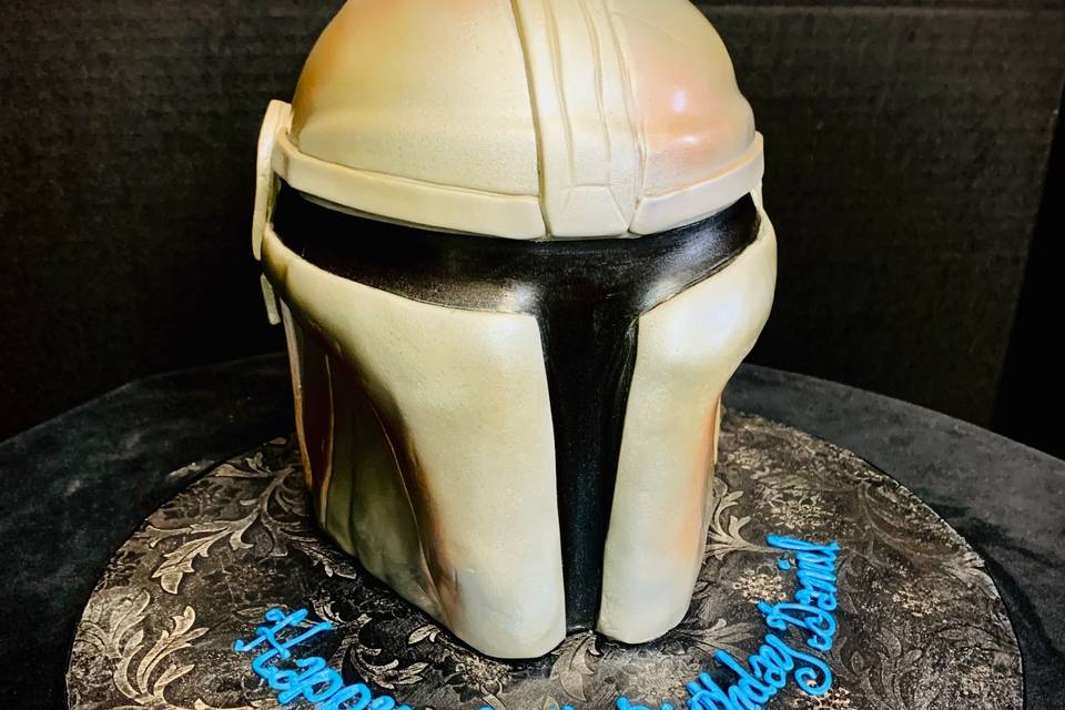 Mandalorian helmet