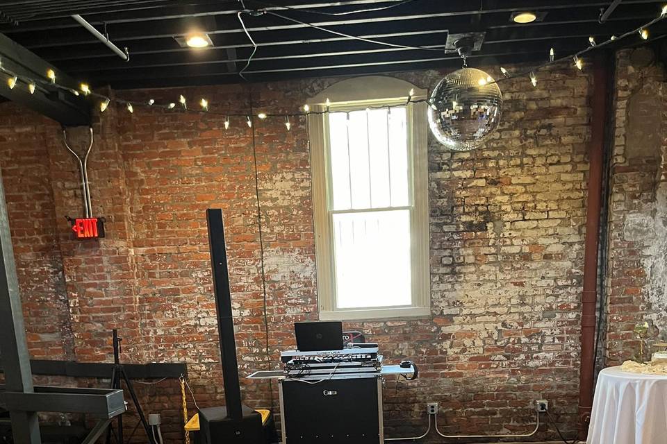 Small Setup for Small Venue