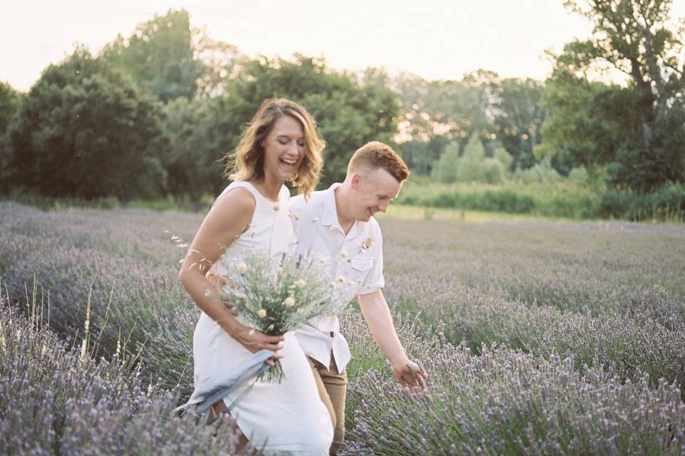 Love and lavender - Knoxville Wedding Photography