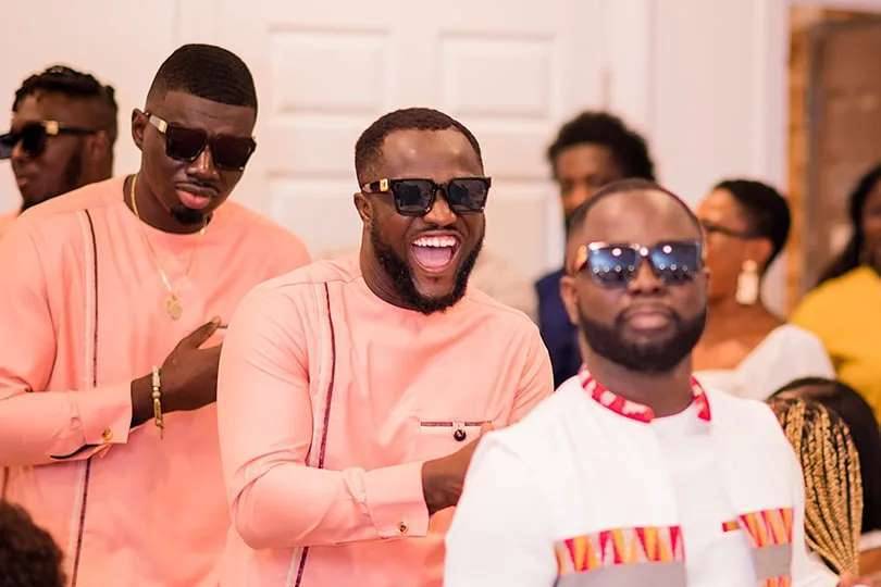 Nigerian Wedding Family