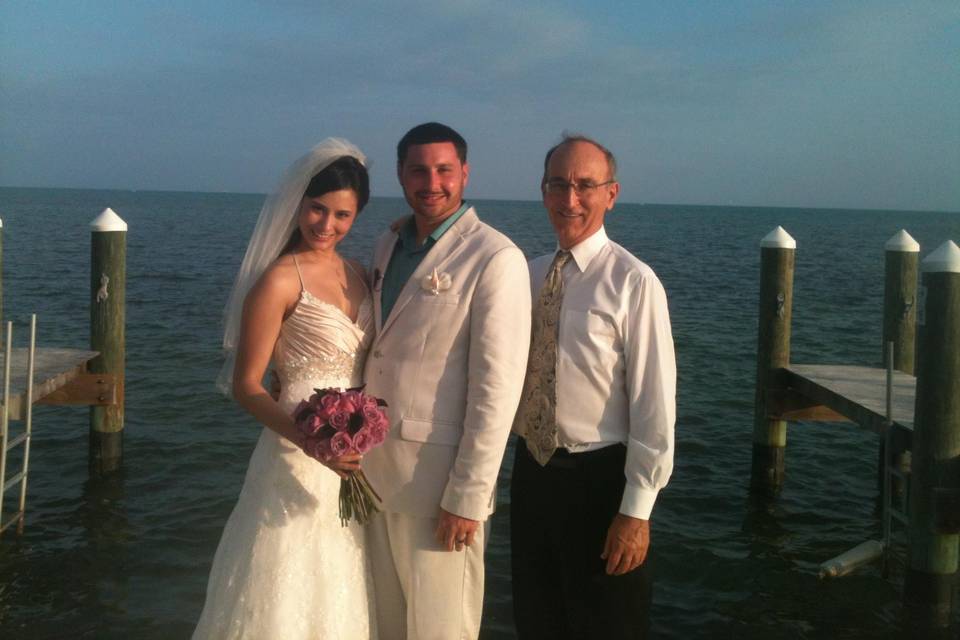 Wedding by the sea